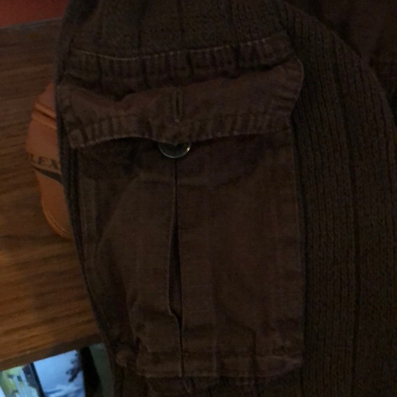 Eddie Bauer three-quarter button sweater - Picture 4 of 4